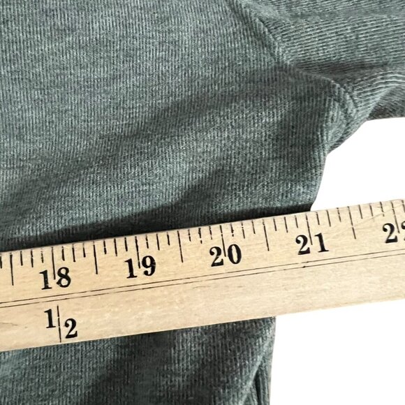 Evereve‎ Green Crochet Detail Pullover Hoodie Hooded Sweatshirt Size XS - Picture 8 of 10